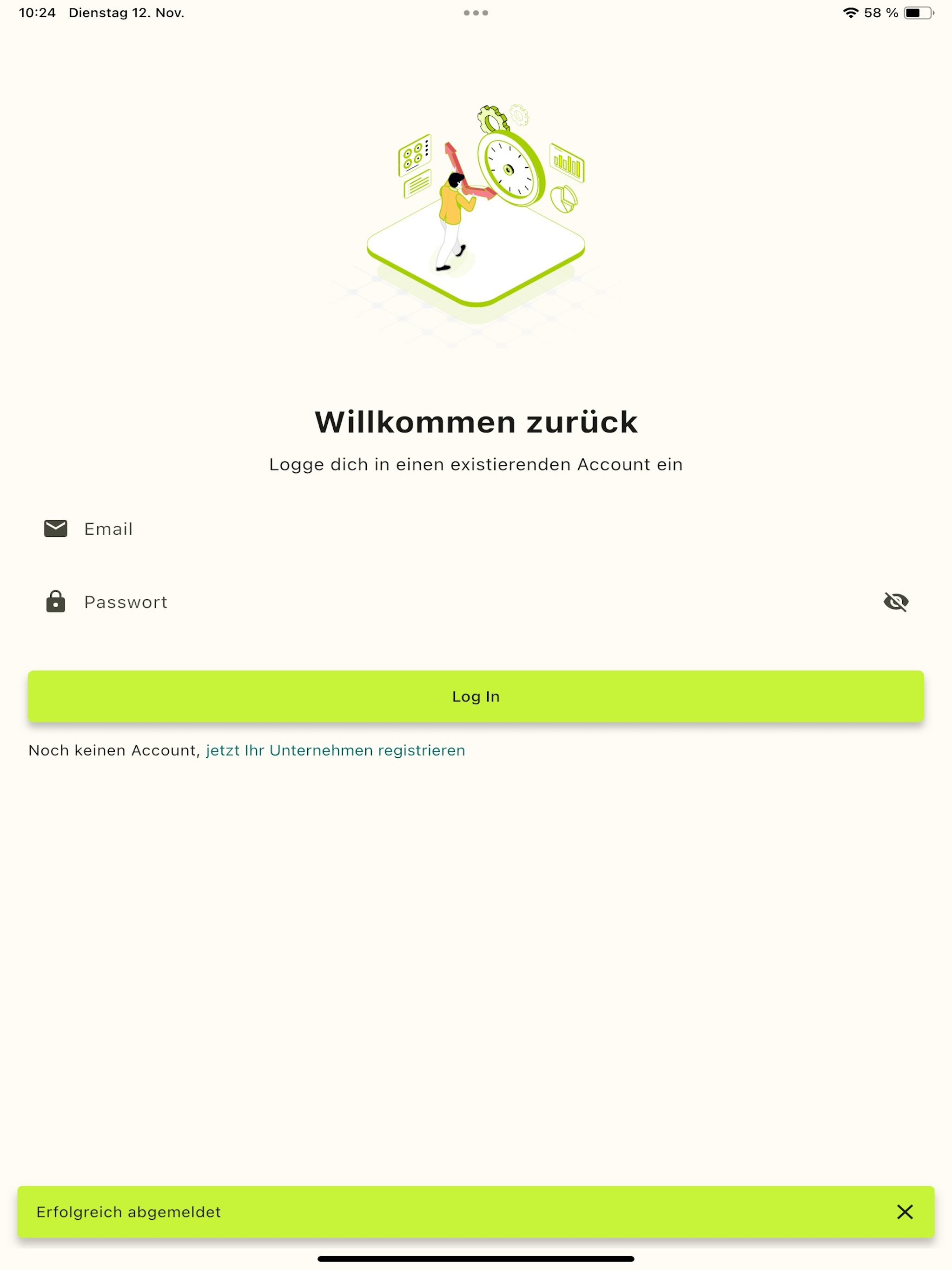 Zeiterfassung Bamsenet