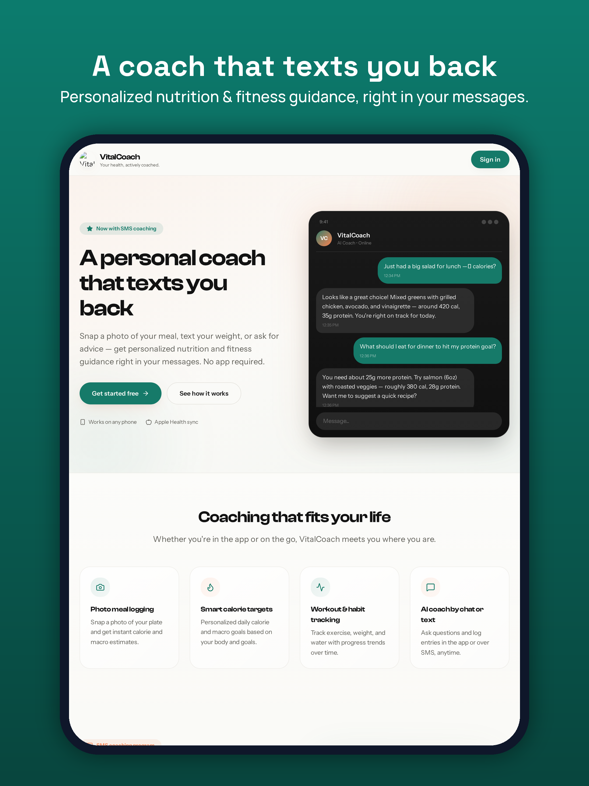 VitalCoach AI screenshot 6