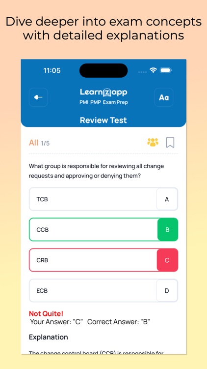 Project Management Exam Prep screenshot-5