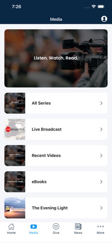 The Church of God app screenshot