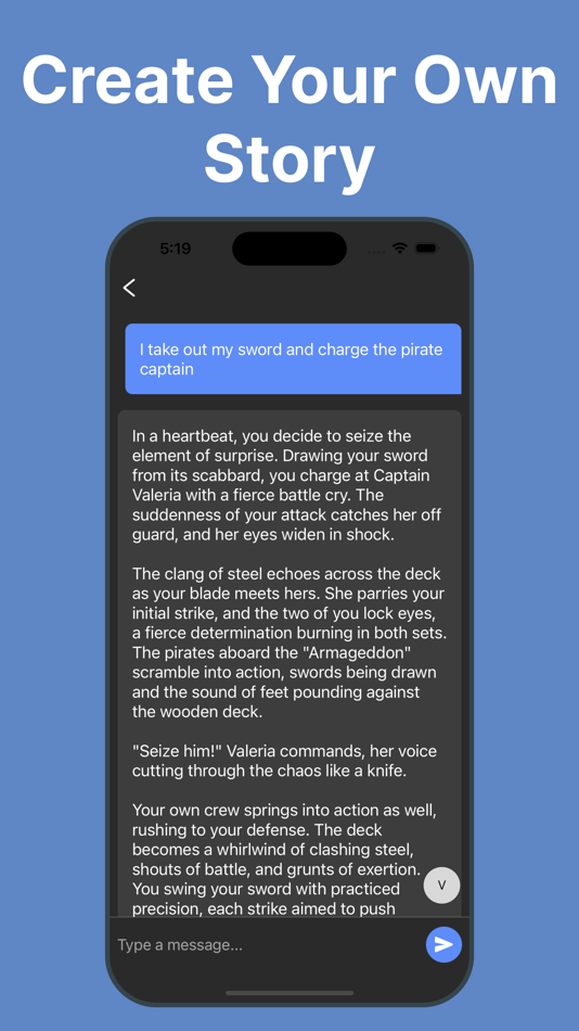 #3. AdventureAI: Text-based RPG (iOS) 由: Sonha Mason