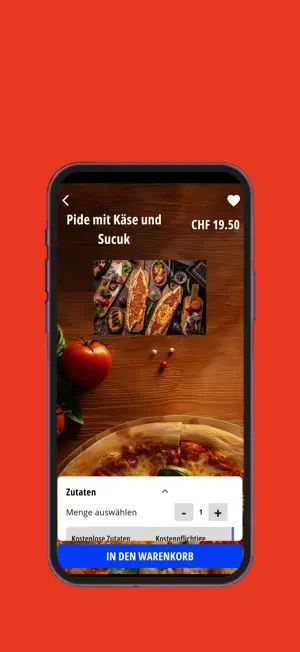 Muttenz Pizza David screenshot 3