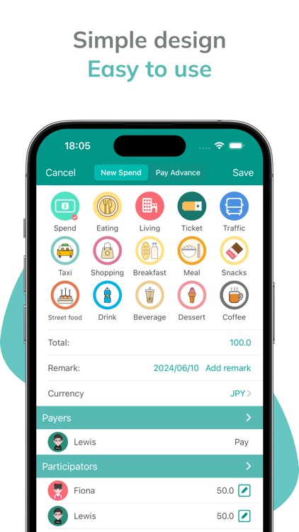 GoDutch: split group expenses screenshot-5