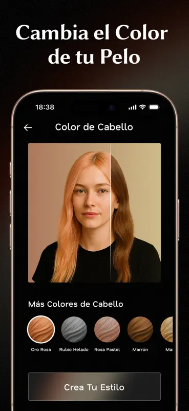 Glowify: Editor Cabello IA screenshot 2 of 9