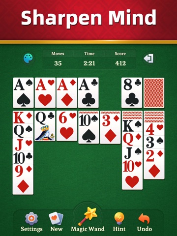 Zen Card: Classic Solitaire iPad screenshot