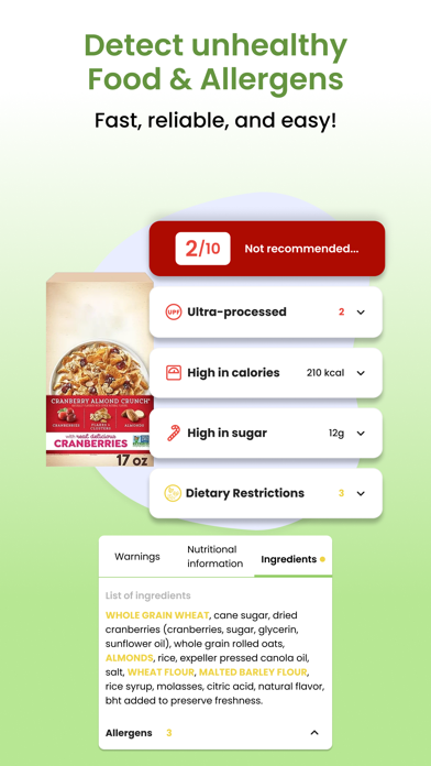 Screenshot 3 of GoCoCo - Diabetes Food Tracker App