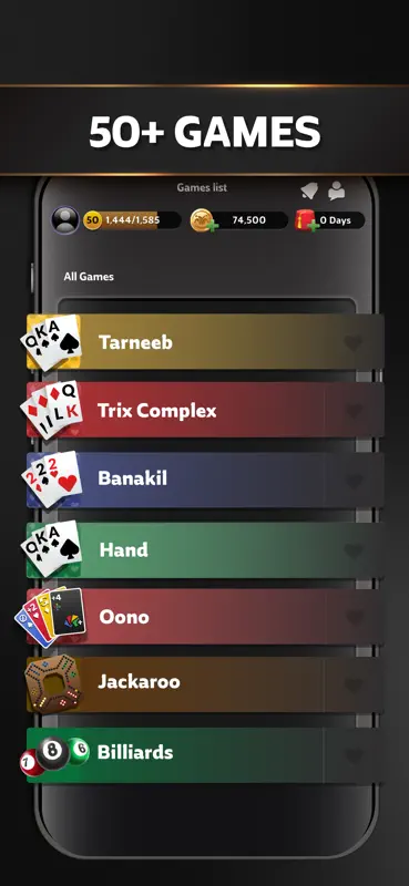Jawaker: Games & Friends screenshot 1 of 6