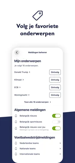 Screenshot von NU.nl auf dem iPhone 4