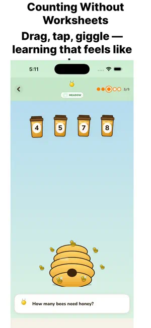 NumBee: Preschool Math Game screenshot 2