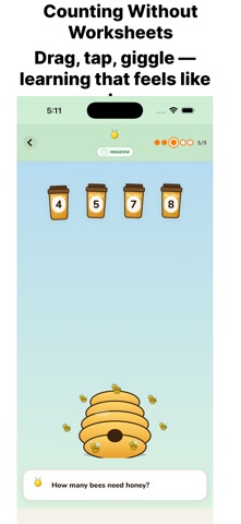 NumBee: Preschool Math Game screenshot