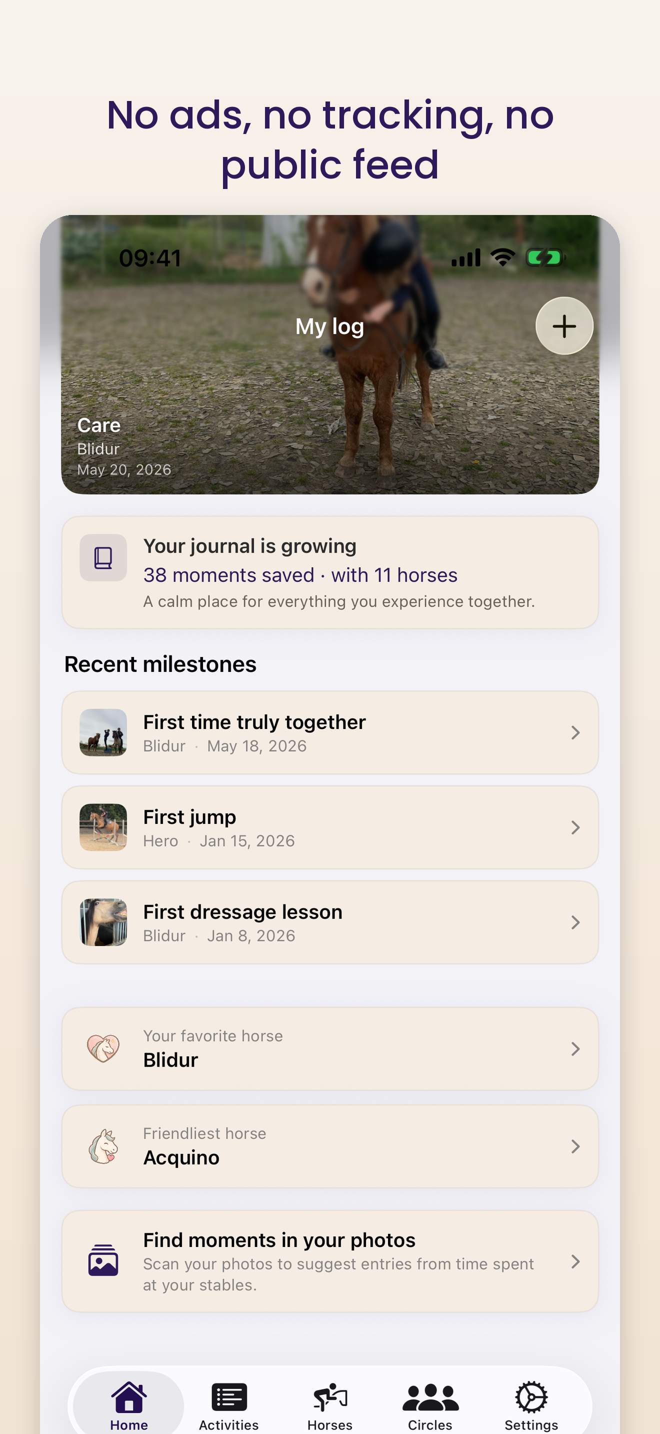 HorseJournal: Horse Diary screenshot 9