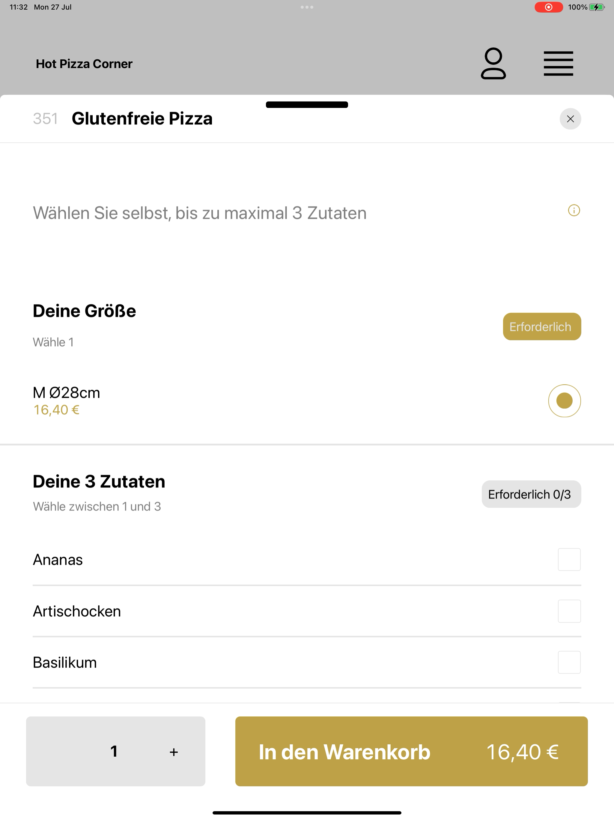 Hot Pizza Corner Stuttgart screenshot 14