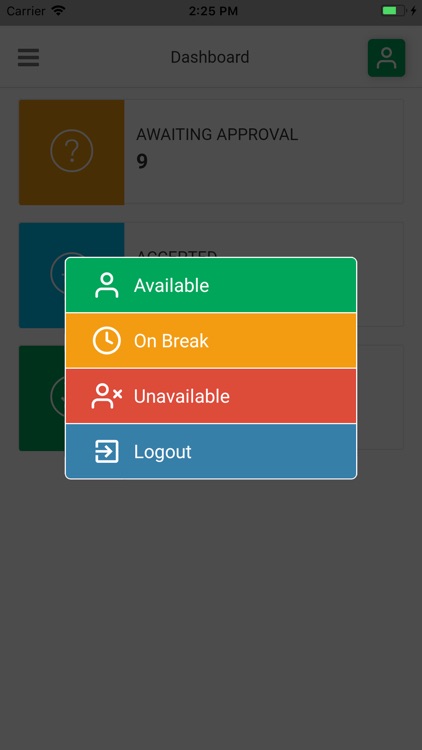 Chauffeur First Driver App