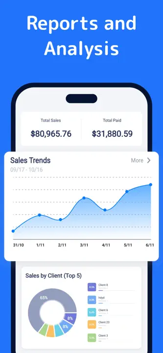 Invoice Maker App -InvoiceBaseのスクリーンショット（7/8）