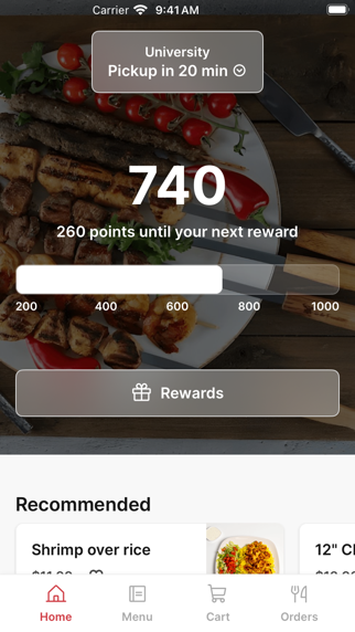 US Fried Chicken To Go iPhone screenshot 1 - Food & Drink app