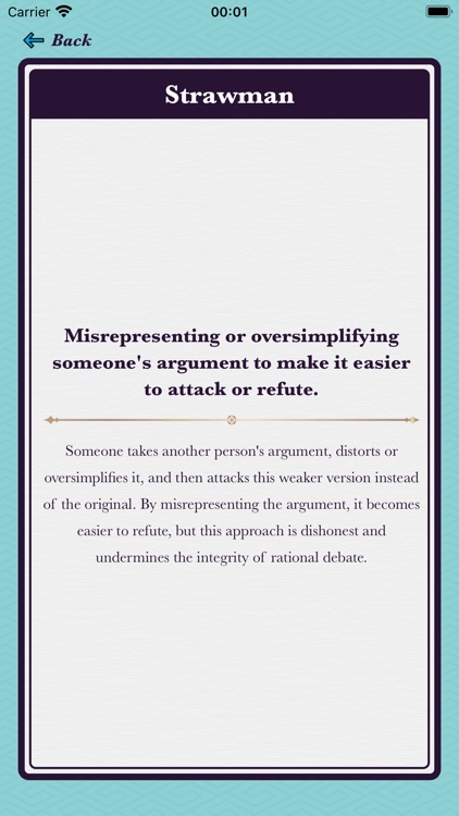 Fallacies Card screenshot-3