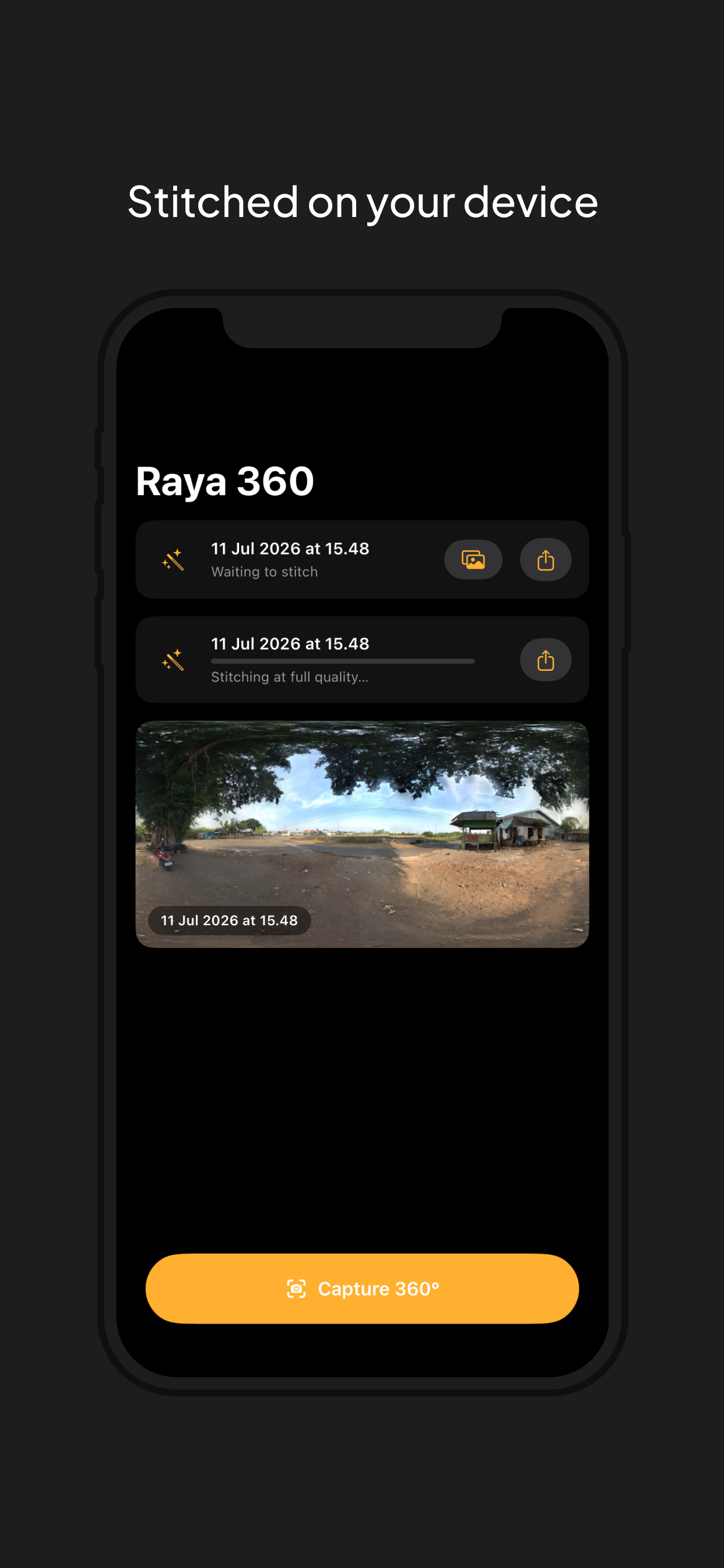 Raya 360 - 360° Phone Camera screenshot 3