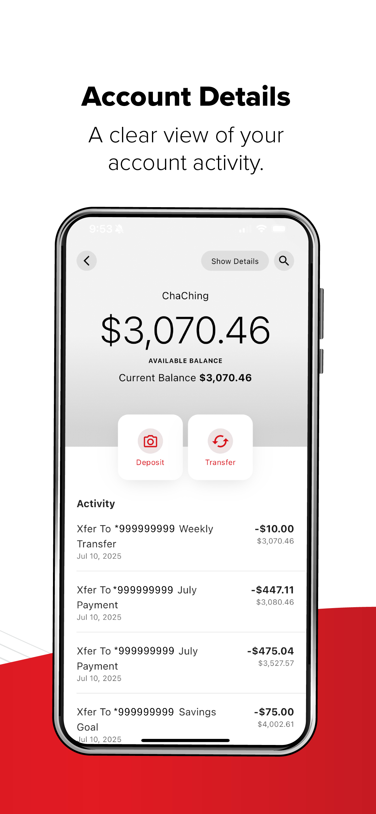 Capital Credit Union Mobile screenshot 3