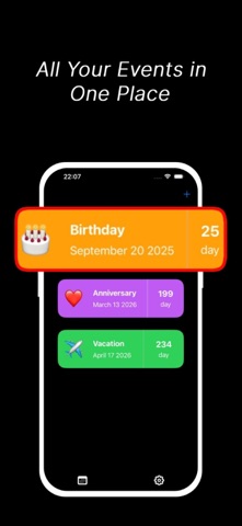 Countdown: Day & Date Counter screenshot