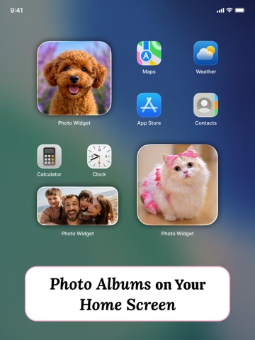 Photo Widget Simple iPad screenshot