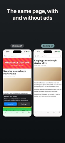 Bare: Private Ad Block Browser Screenshot 1 of 4