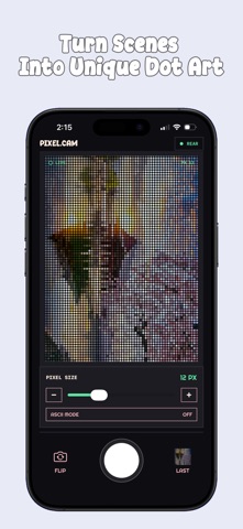 PIXEL.CAM: 도트 픽셀 카메라 screenshot