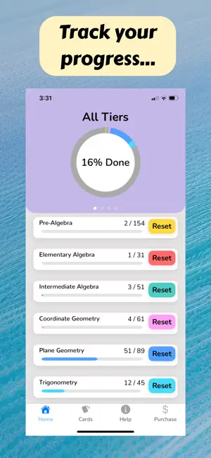 ACT Math Flashcards screenshot 1
