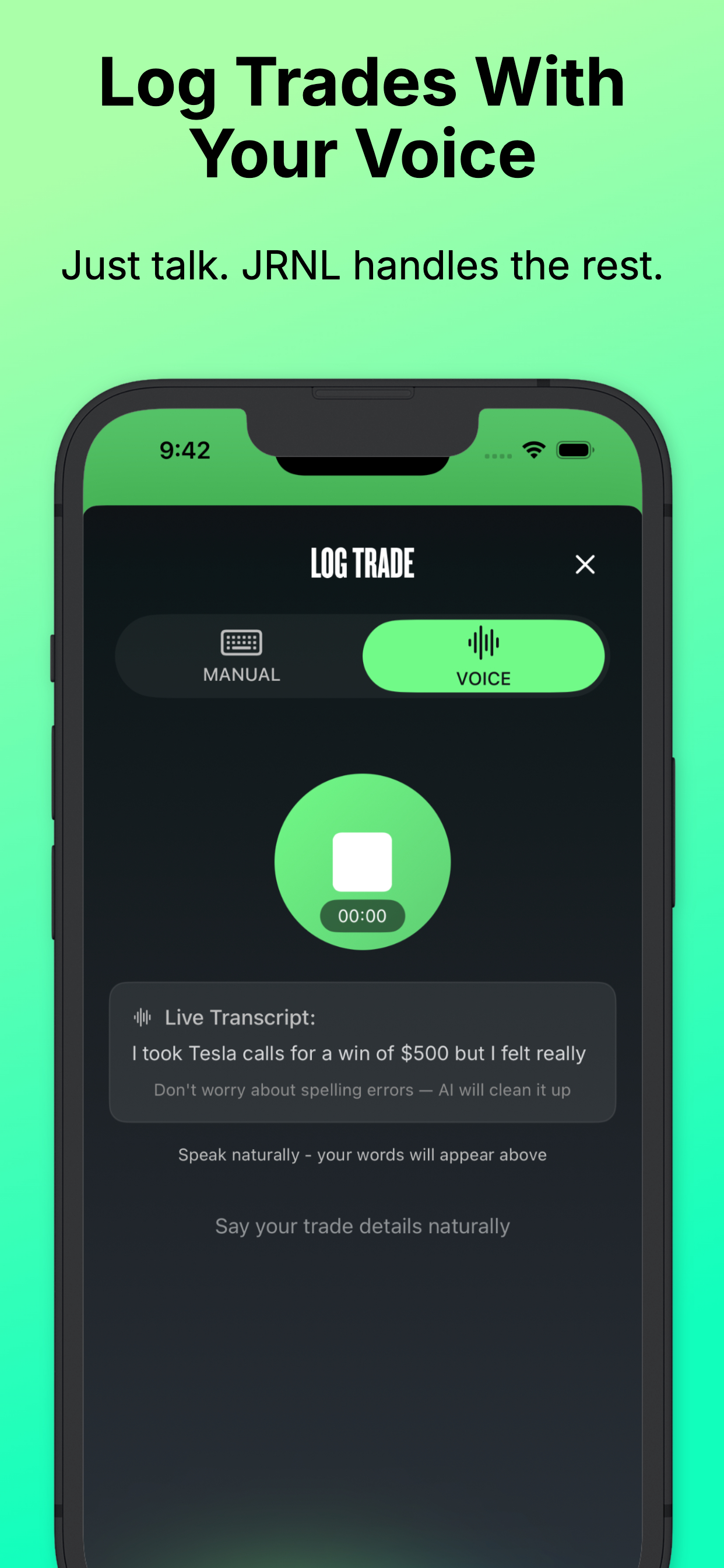 Trading Journal: Trader JRNL