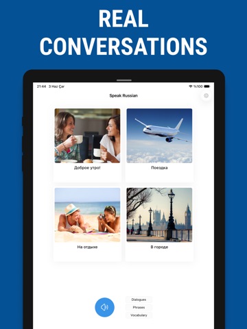 Basic Russian conversation iPad screenshot