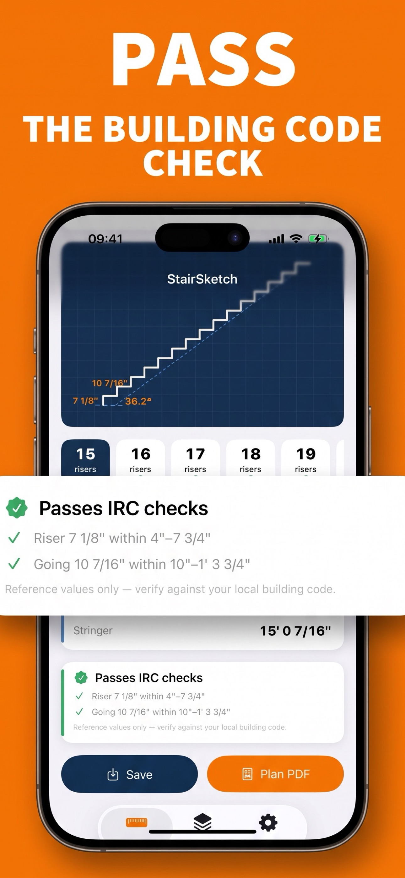 StairSketch: Stair Calculator screenshot 2