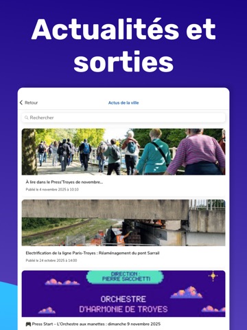Troyes - Ma ville iPad screenshot