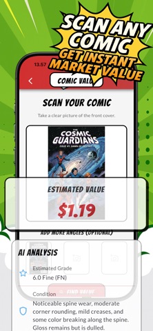 Comic Book Scanner Value AI screenshot