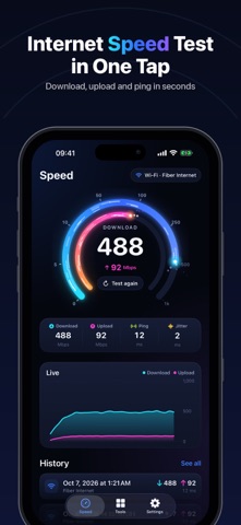 Speedy: Internet Speed Test Screenshot 1 of 6