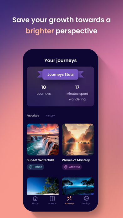 Wander: Stress Relief Journeys Screenshot