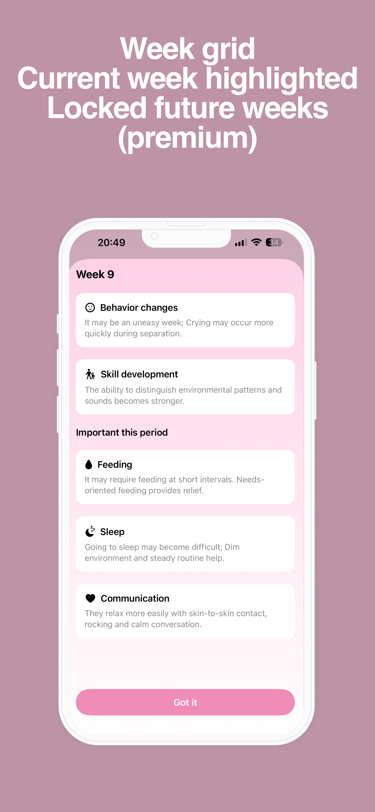 BabyNest Track screenshot 4