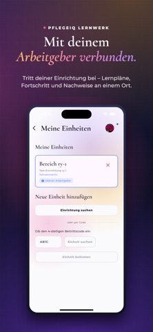 PflegeIQ: Pflege-Fortbildung iPhone screenshot