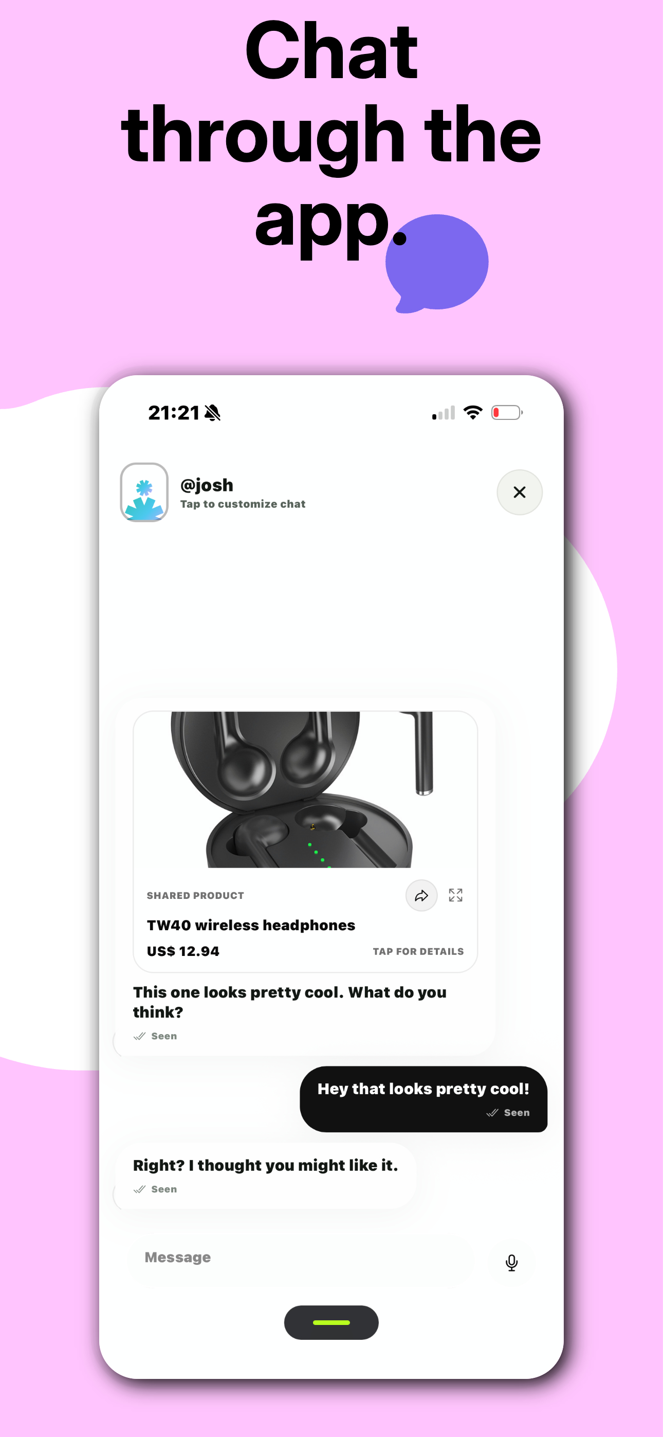 Swipe - personalized shopping screenshot 3
