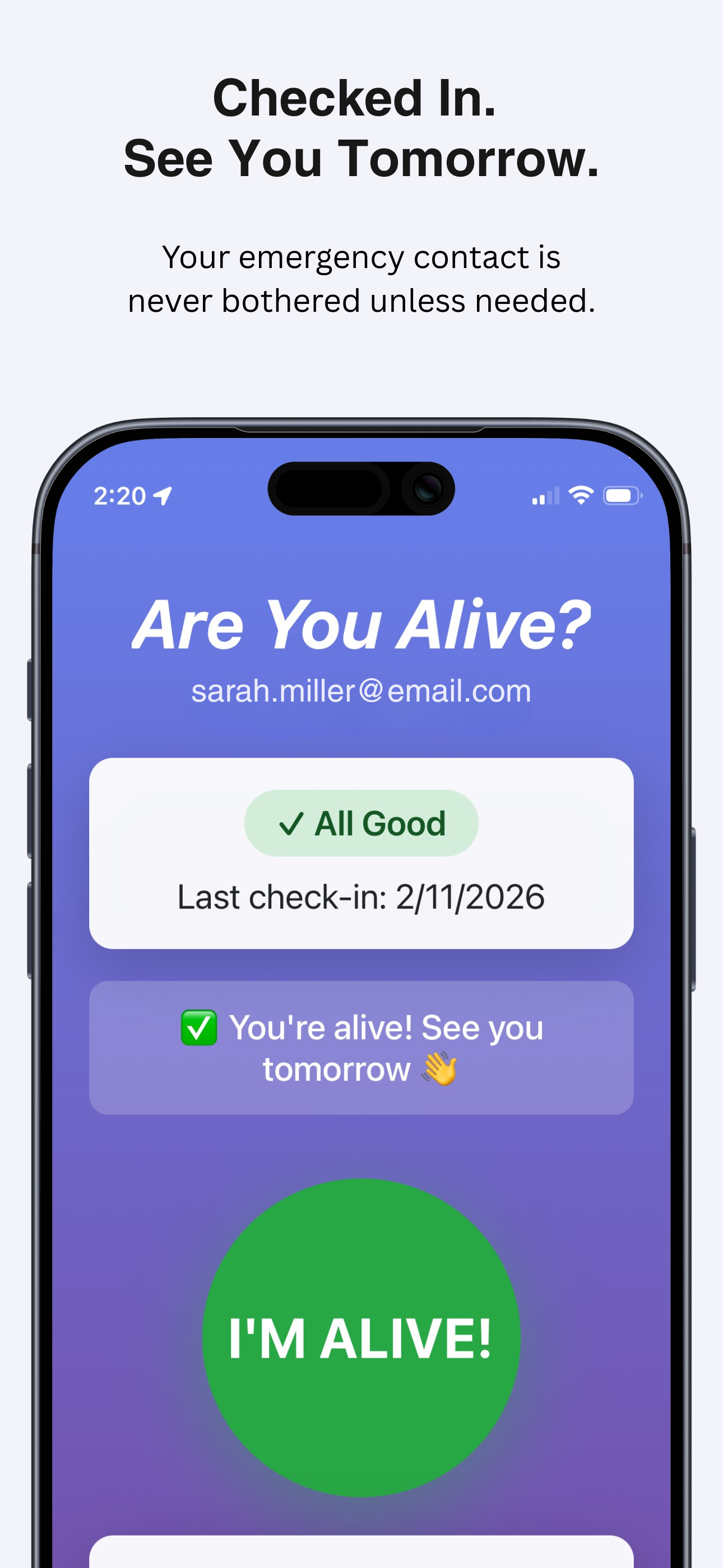 I'm Alive Today screenshot 4