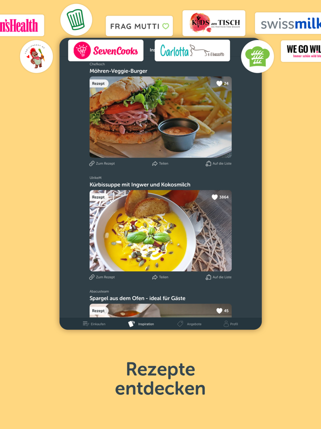 Bring! Einkaufsliste & Rezepte Screenshot