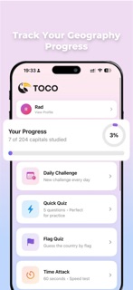 Capitals Quiz – TocoApps screenshot 1