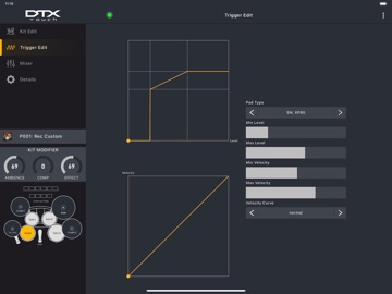 DTX Touch iPad screenshot