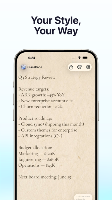 GlassPane - One Scratch Page Screenshot 6 of 7