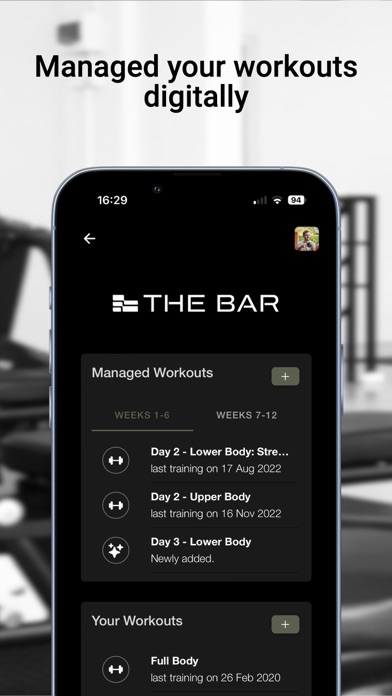 The Bar - Digital Coach Screenshot 3 of 5