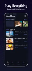 Video Player & Music Player screenshot #1 for iPhone