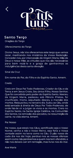 TOTUS TUUS MARIAE screenshot 4