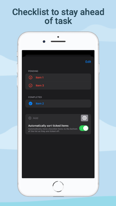 Project Manager Screenshot