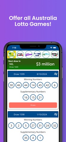 Aussie Lotto+ screenshot