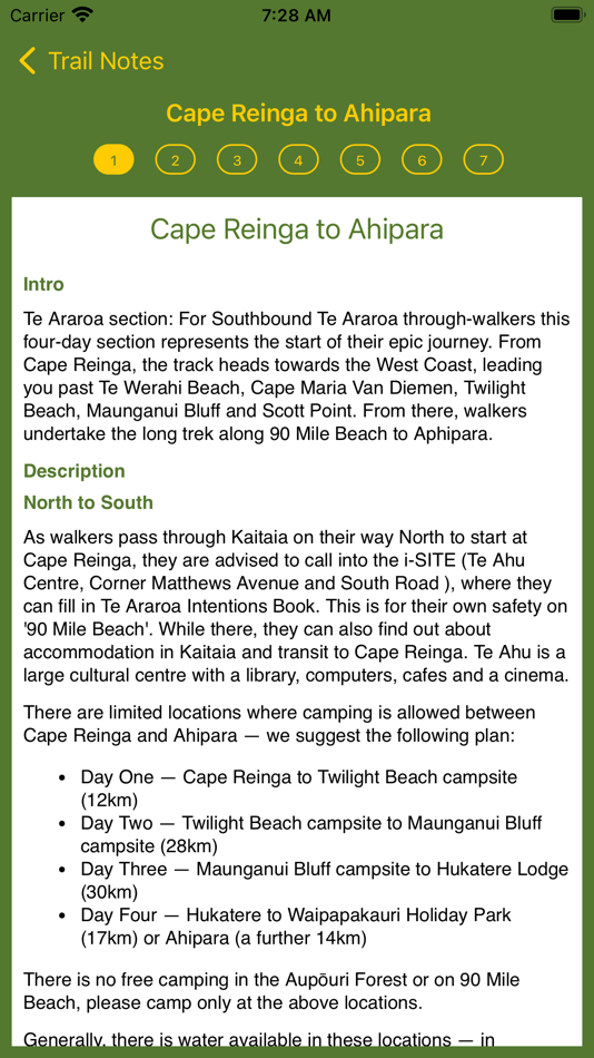 #2. Te Araroa Notes and Maps (iOS) 由: Denis Stanton