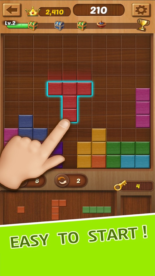 #4. Wood Block Toy : Block Puzzle (iOS) 由: ACTIONFIT