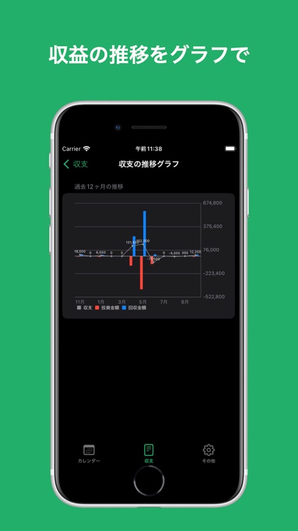 Simple収支表 - 収支を簡単に管理 screenshot-3